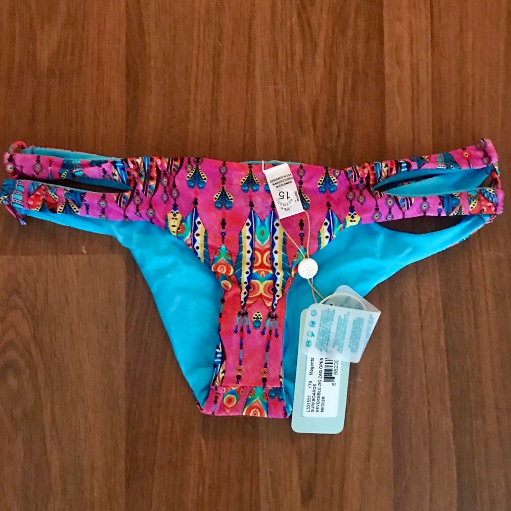 X REVOLVE Reversible Zig Zag Bikini Bottom